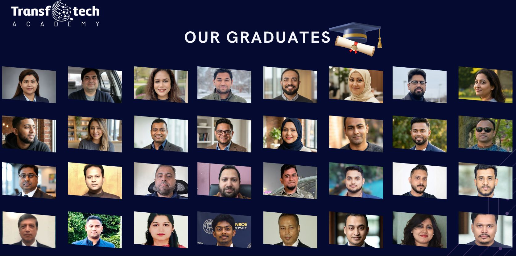 Transfotech Academy Data Engineering graduates