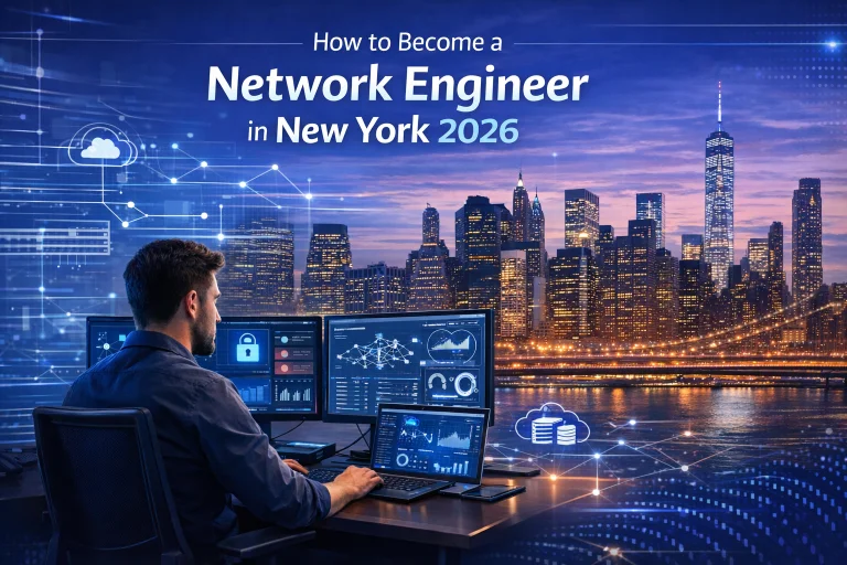 How to Become a Network Engineer in New York 2026