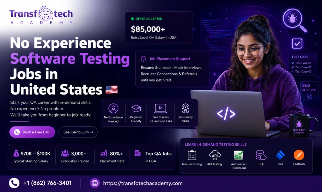 No Experience Software Testing Jobs in United States: How Beginners Get Hired in 2026