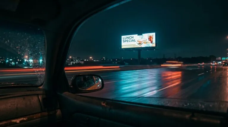 The Billboard That Didn’t Know What Time It Was